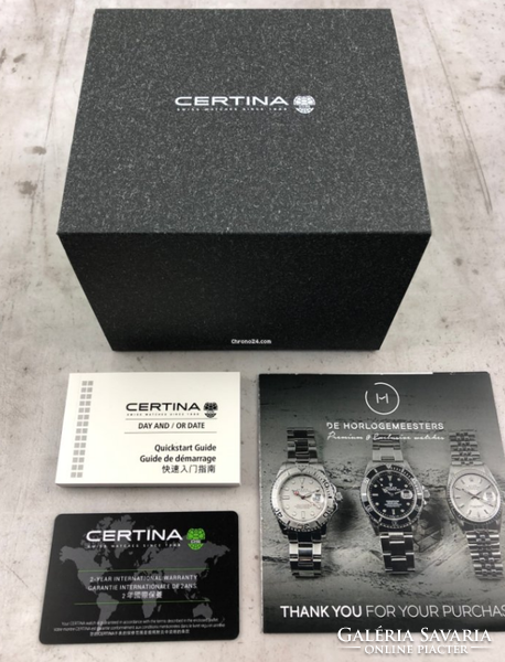 New and original certina ds podium chronometer chronograph - c0344531105700 - original packaging