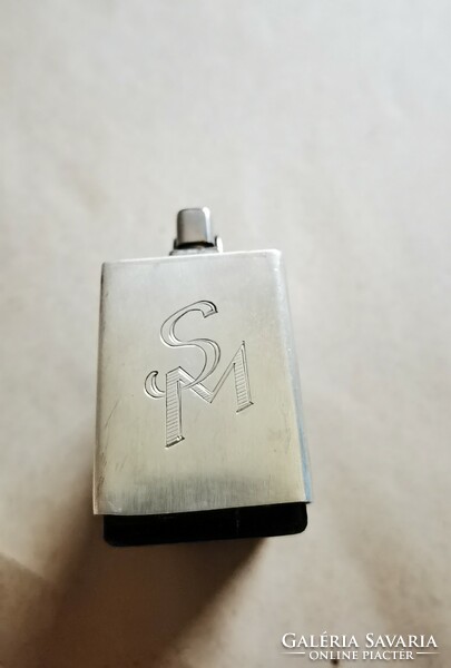 250 G karl wieden table lighter 800 silver case