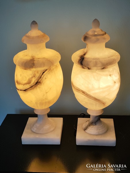 Pair of old lamps