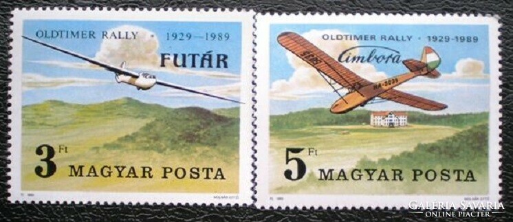 S3984-5 / 1989 OLDTIMER Rally bélyegsor postatiszta