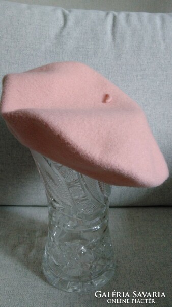 Valódi angol 100%-os gyapjú női sapka kalap barett