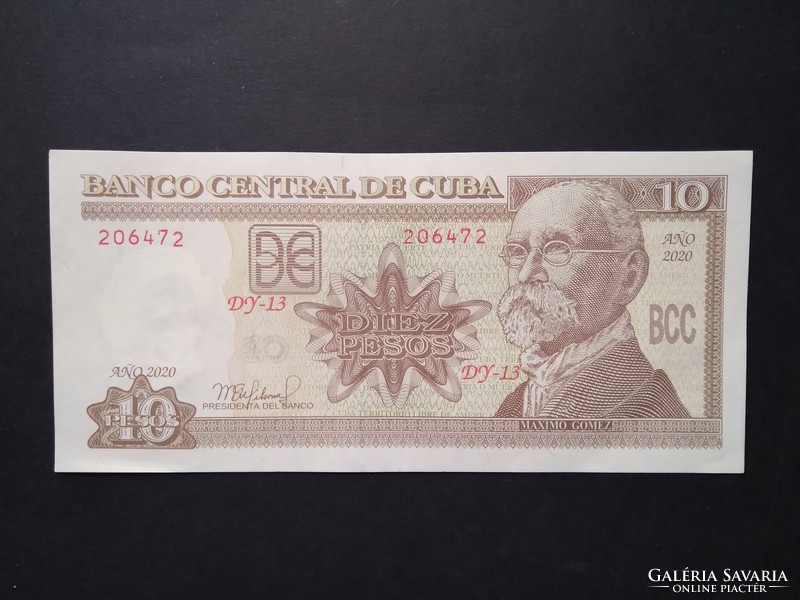 Kuba 10 Pesos 2020 aUNC