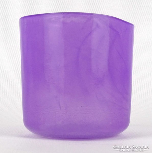 1Q803 Modern fújt üveg rózsaszín pohár