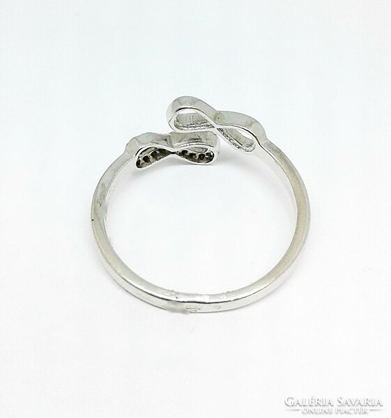 Végtelen jeles köves ezüst gyűrű (ZAL-Ag107692)