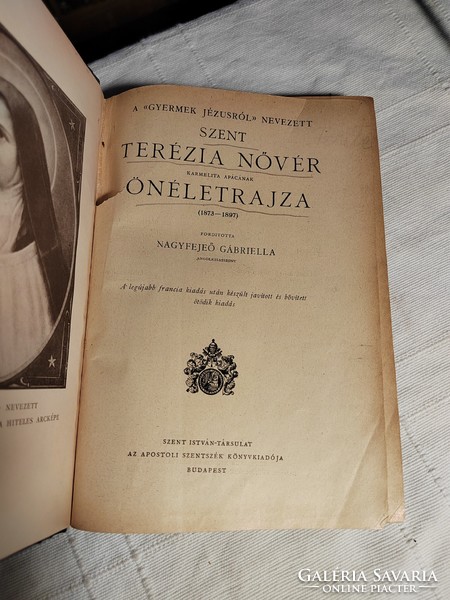 Szent Terézia Nővér önéletrajza (1873-1897)
