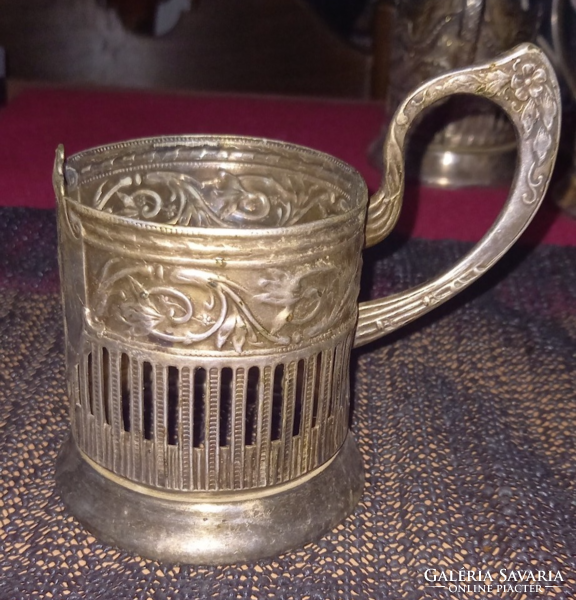 Old Russian cup holder
