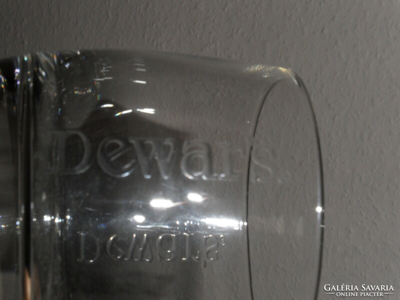Dewar's glass cup
