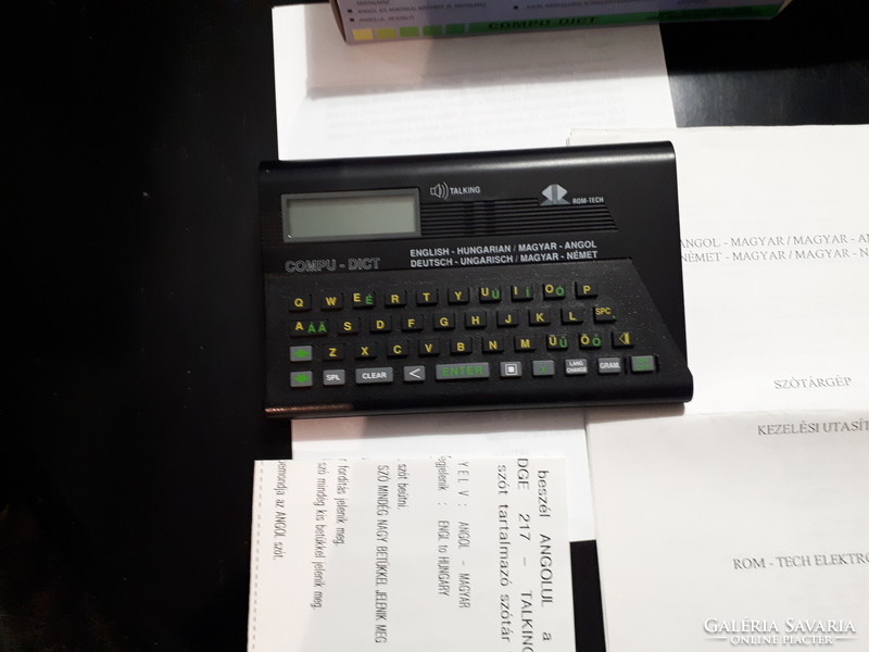 For collectors! Romtech compu dict electronic dictionary machine