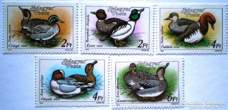S3924-8 / 1988 Récék  bélyegsor postatiszta