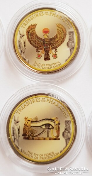 2010 Egyiptom 1 Pound "Treasures of the Pharaohs" 8db
