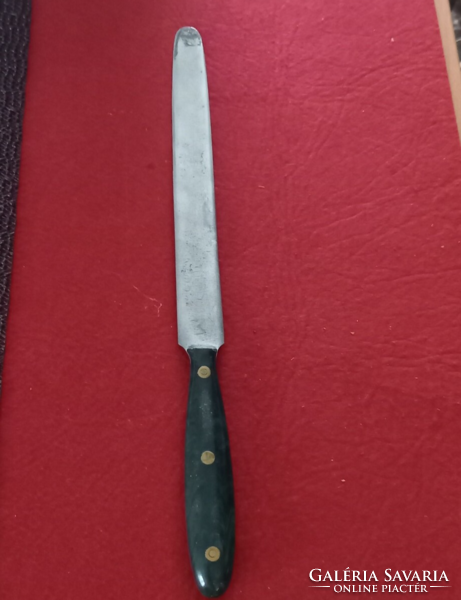 Large turris leaf opening knife