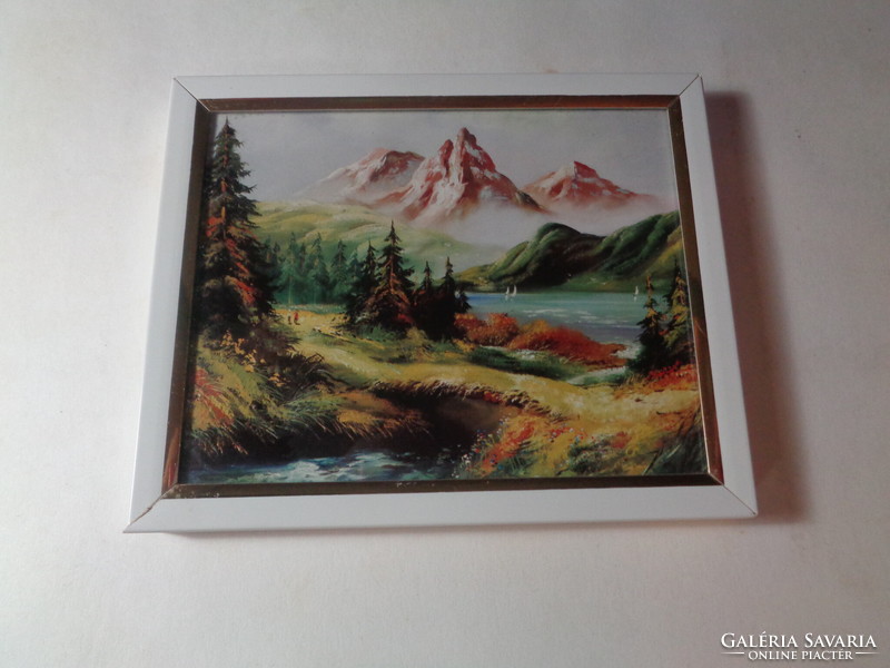 Alpesi emléktárgy , 13 x 11 cm