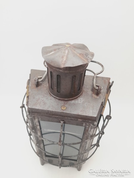 Antique josef denk k&k hof- spengler wien lamp, 27 x 14.5 x 10 cm