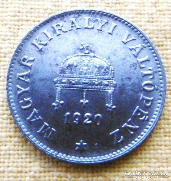 Coins of the monarchy 20 fils 1920 t1