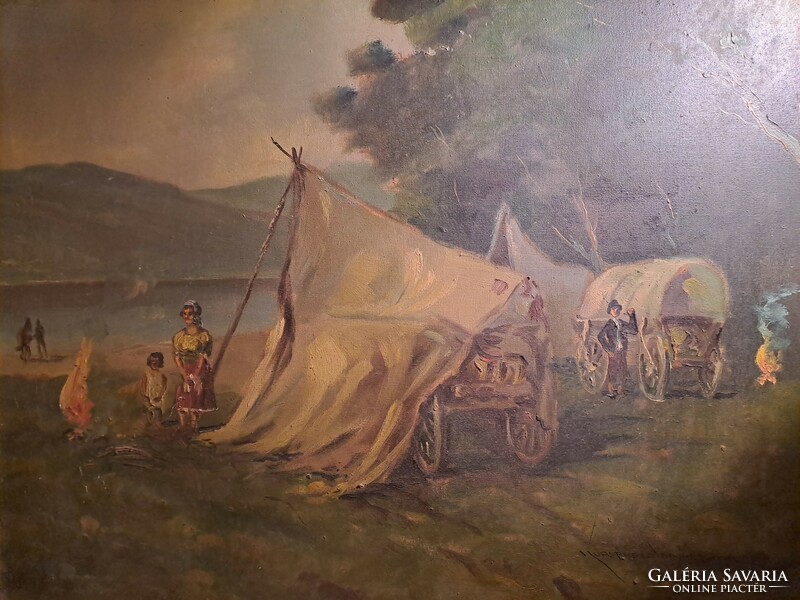 István Antal Kurlander: gypsies from Kiskunhalas 1941