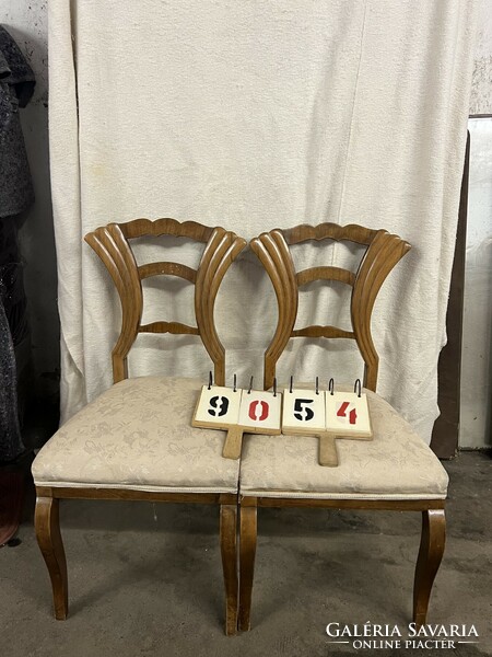 Biedermeier székek párban, 90 x 48 x 46 cm-es. 9054