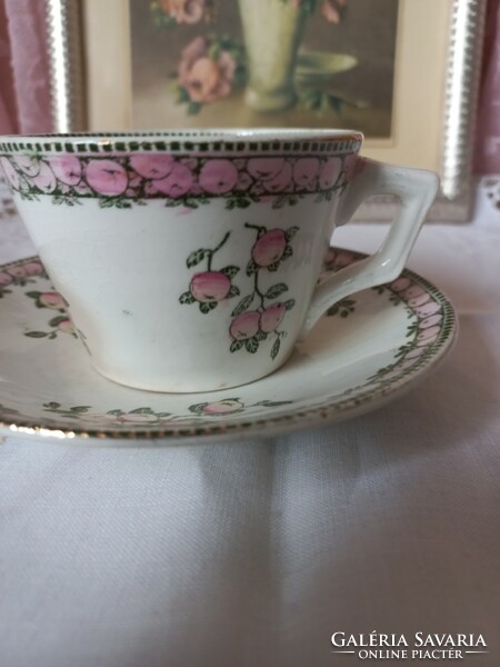 Luneville tea cup in beautiful colors and decor