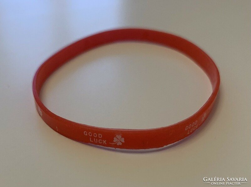 New good luck silicone bracelet bangle bracelet