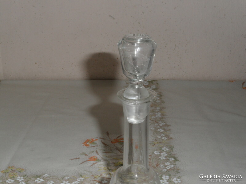 Antique old liqueur stopper bottle