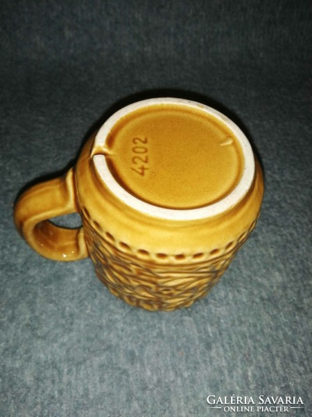 Retro ceramic jug, 11 cm high (a8)