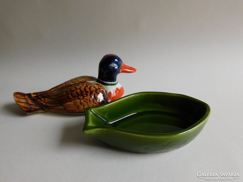 Schramberg wild duck pate serving bowl with lid
