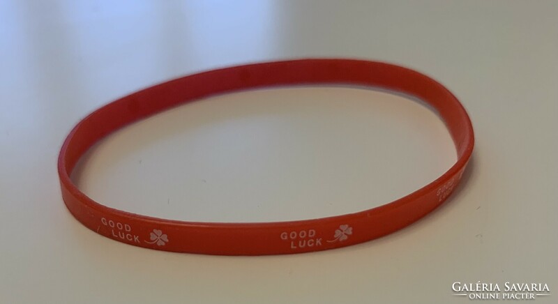 New good luck silicone bracelet bangle bracelet