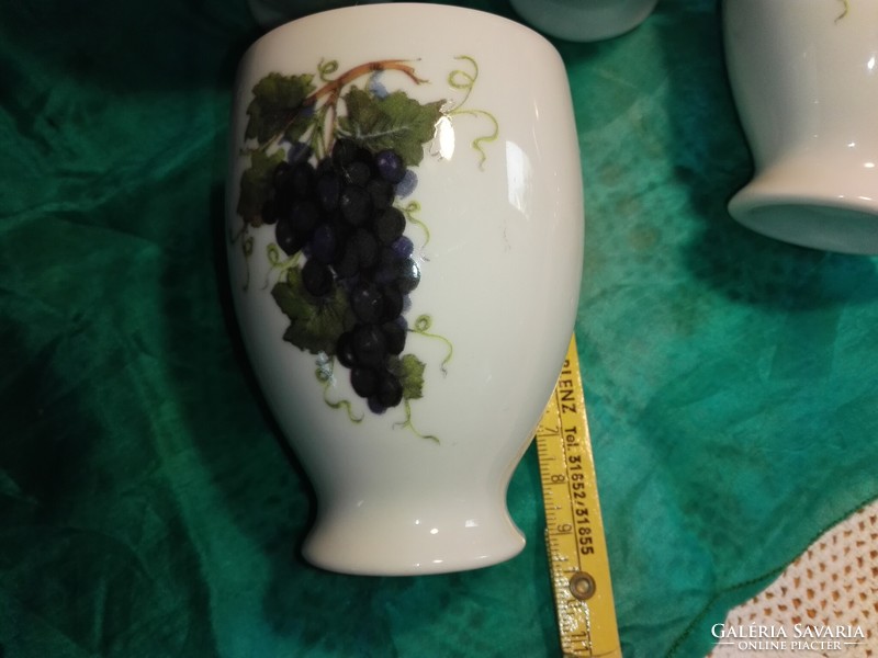 Porcelain wine glass....4 pcs.