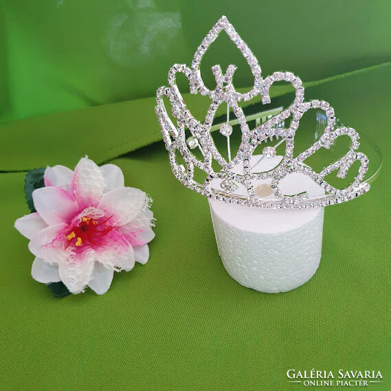 Wedding had115 - 9cm high bridal tiara, crown, hair ornament with comb