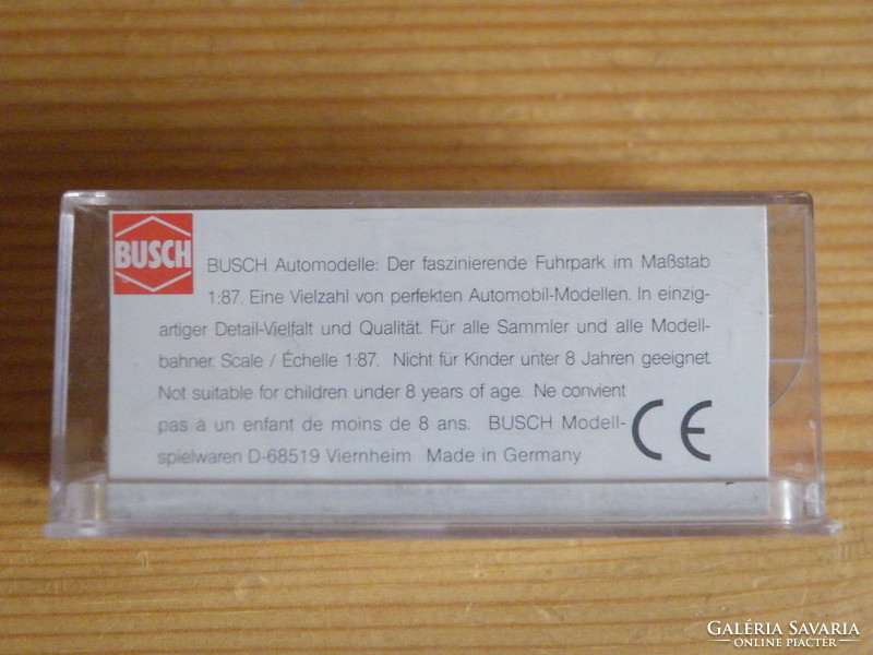 Ford escort busch (h0) car model for field table 1:87