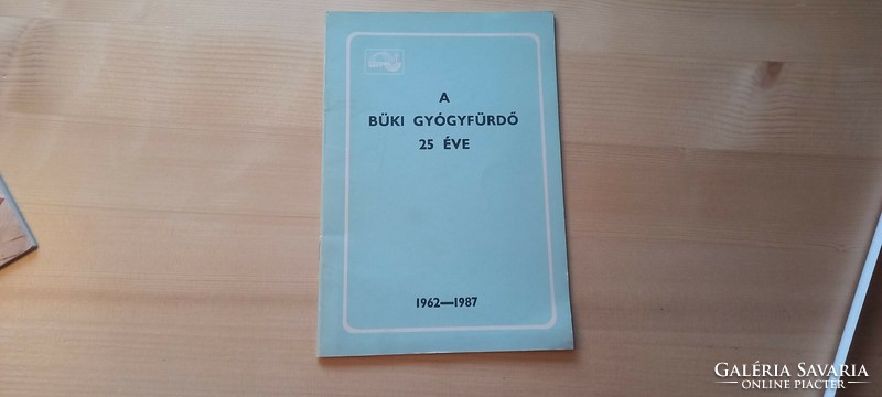 Büki spa 25 years ago 2 booklets