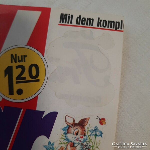 Retro German Easter stickers