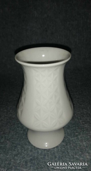 Jelzett Bavaria porcelán váza, 13 cm magas (A8)