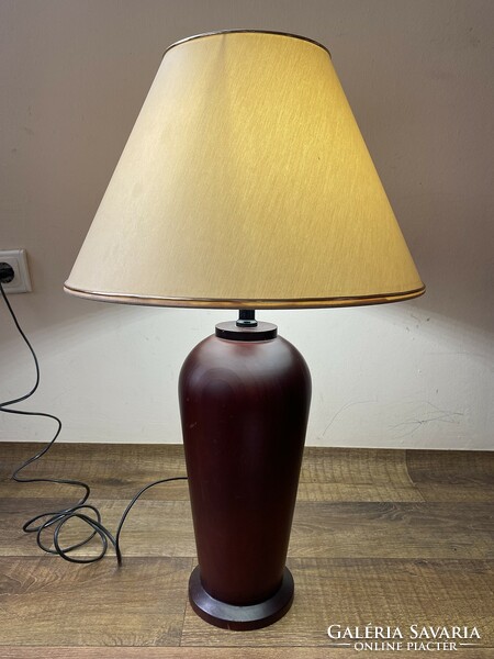 Hibátlan fa asztali lámpa! 67cm