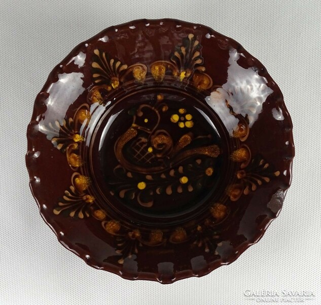 1Q432 old ceramic wall plate 3 pieces