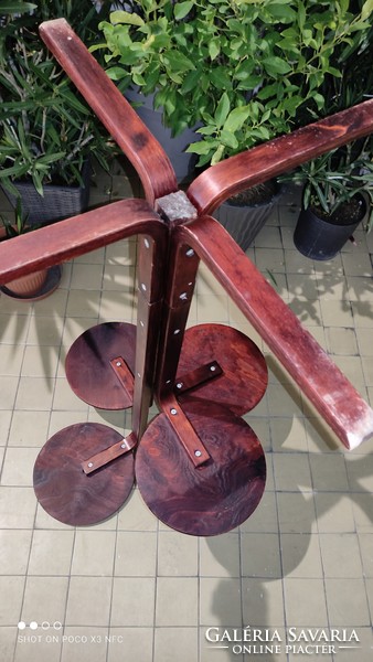 Just for that!!! Bent plywood planter in mahogany can be painted in any trendy color