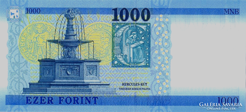 1000 forint 2023 UNC