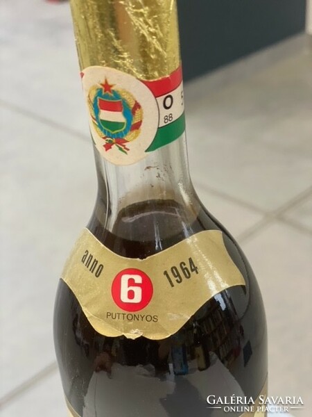 Tokaji Aszú 1964-es 6 puttonyos