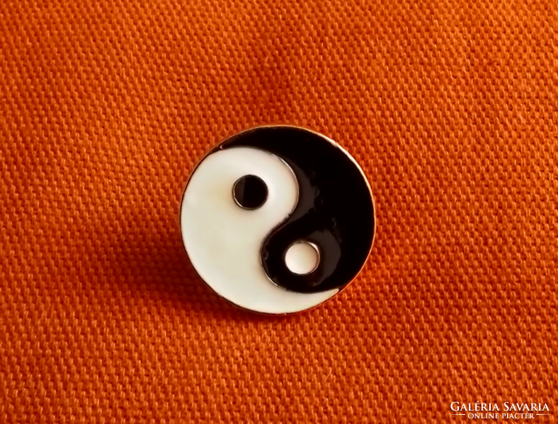 Yin yang badge