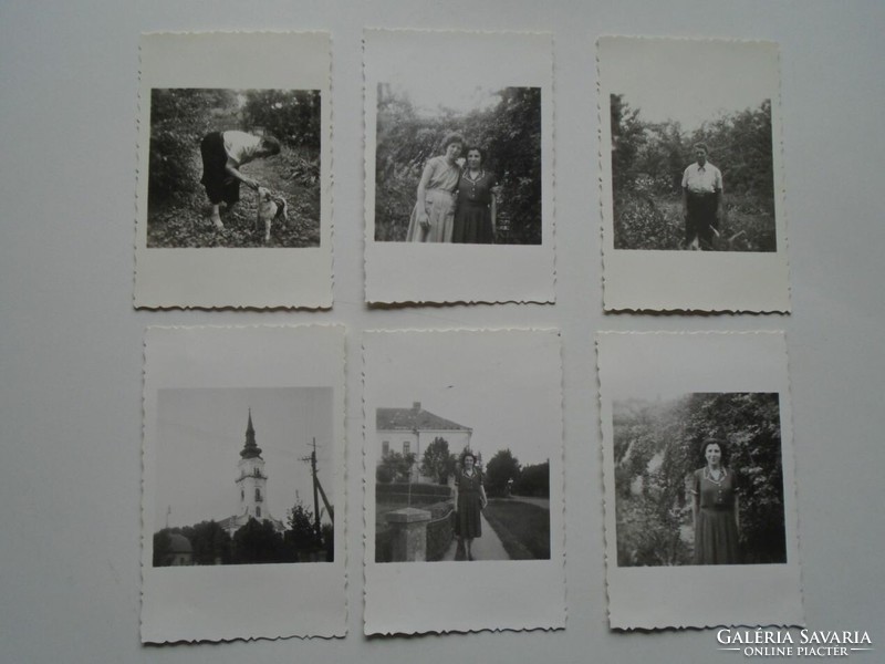 D201128 - old photos - peaceful 6 pcs. 1957