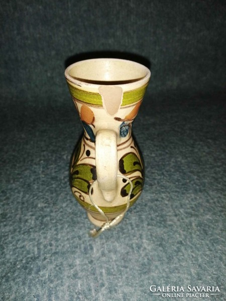 Korondi ceramic jug, 13 cm high (a8)