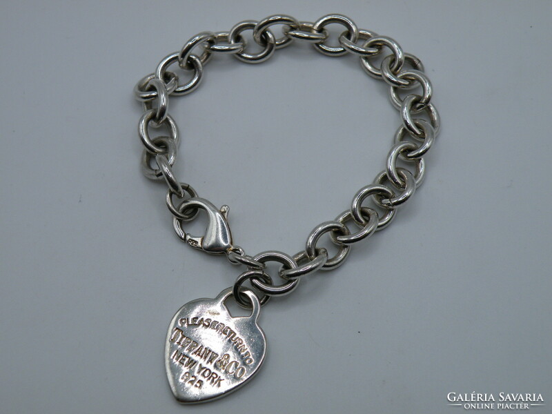 Uk0230 tiffany & co silver bracelet 925