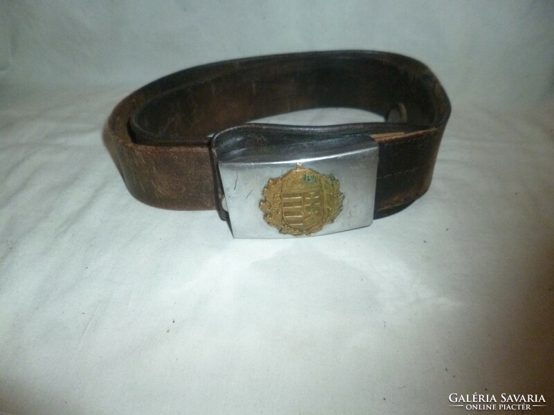 Police leather waist belt