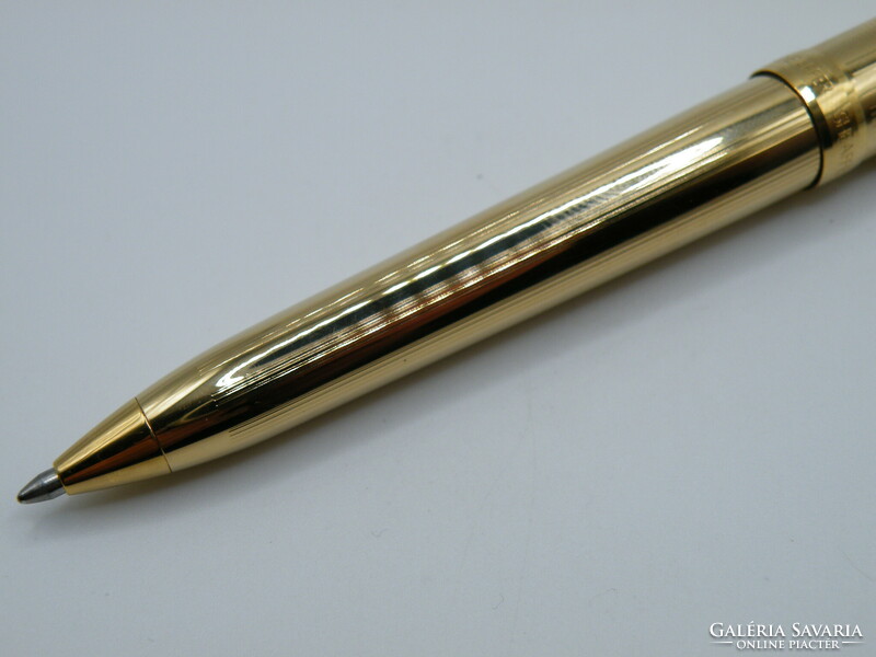 Uk0244 gilt sheaffer targa pen