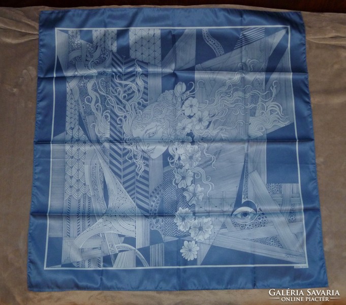 Saxon Ender scarf, silk scarf - new