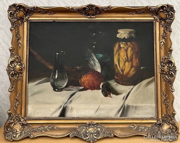 Vilmos Murin: still life of a hunter