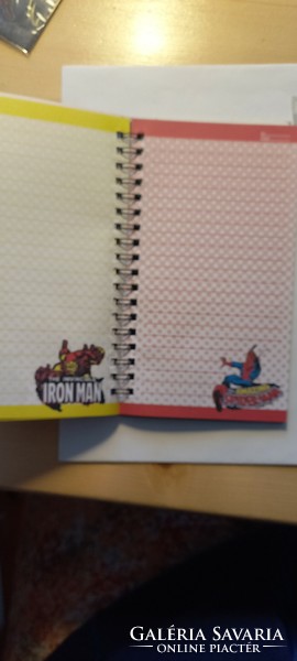 Spider man notebook with pin
