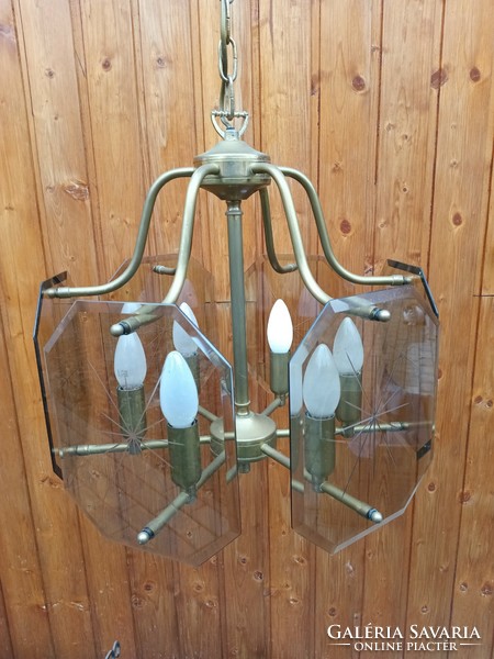 Vintage design copper ceiling lamp. Negotiable!