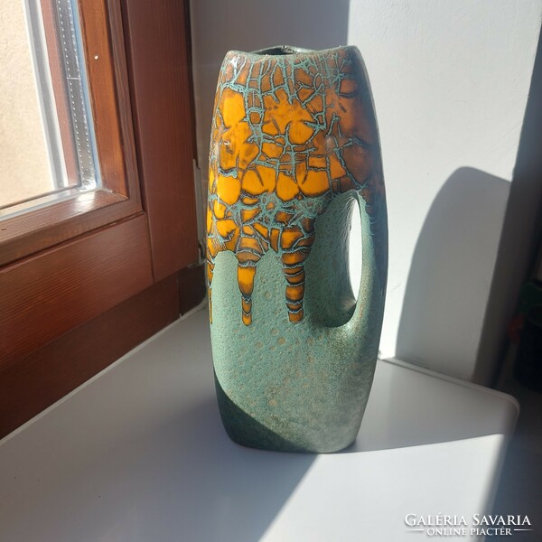 Retro jelölt kerámia váza