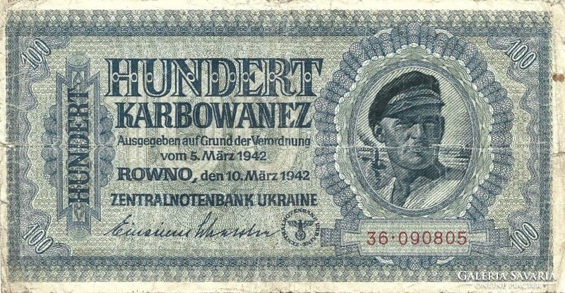 100 Karvowanez 1942 German occupation of Ukraine