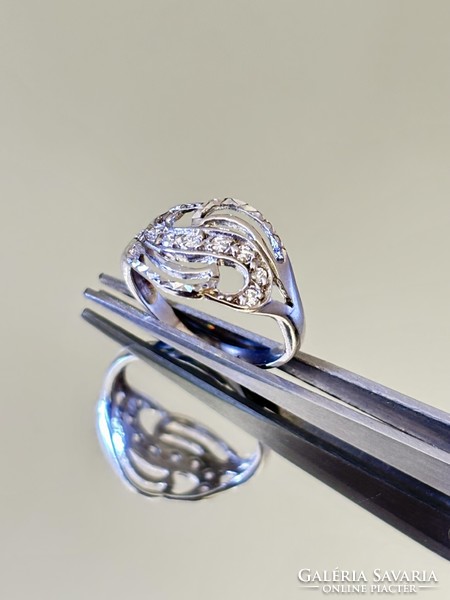 Káprázatos ezüst gyűrű